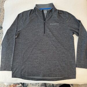 Vineyard Vines Performance Men's Charcoal Quarters Zip